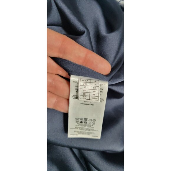 Brooks Brothers Red Fleece Womens A Line Dress Size 14 Multicolor 100% Silk - Picture 11 of 14